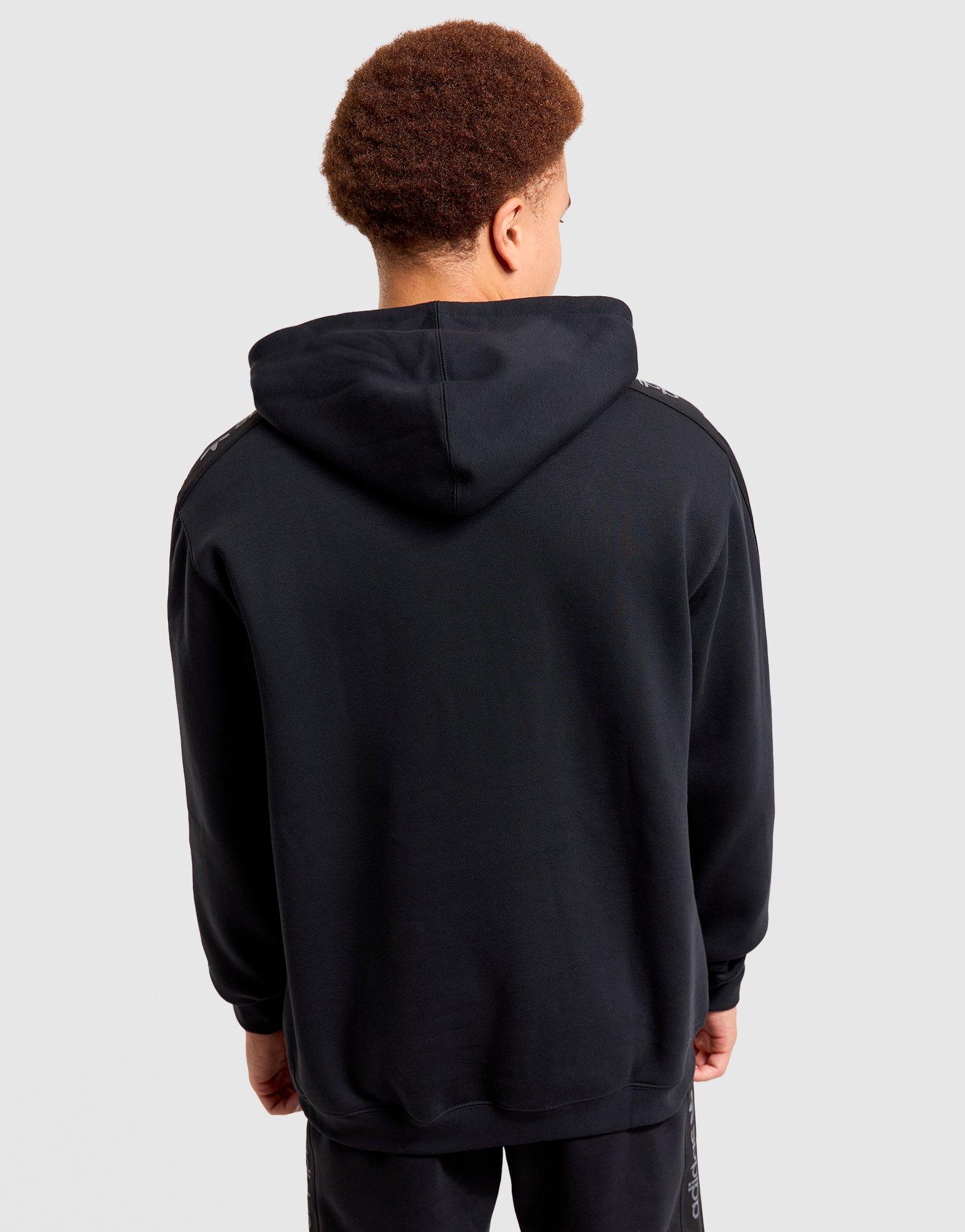 Jacquard Tape Fleece Hoodie
