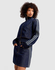 Firebird Denim Mini Skirt