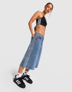 Mid Rise Denim Jorts
