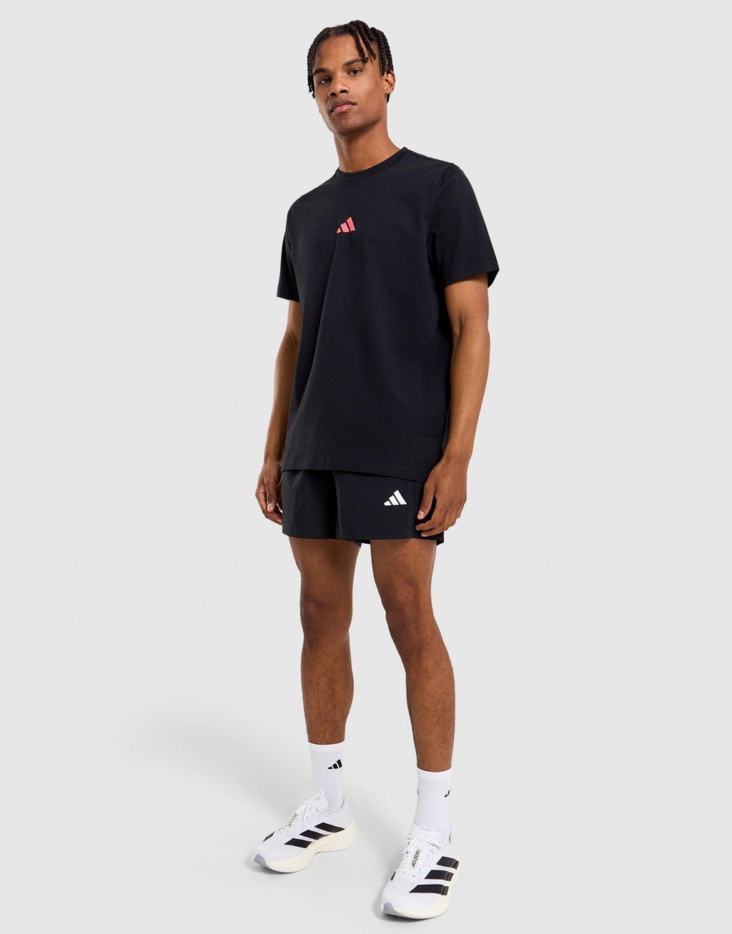 Running Slogan Graphic T-Shirt