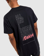 Running Slogan Graphic T-Shirt