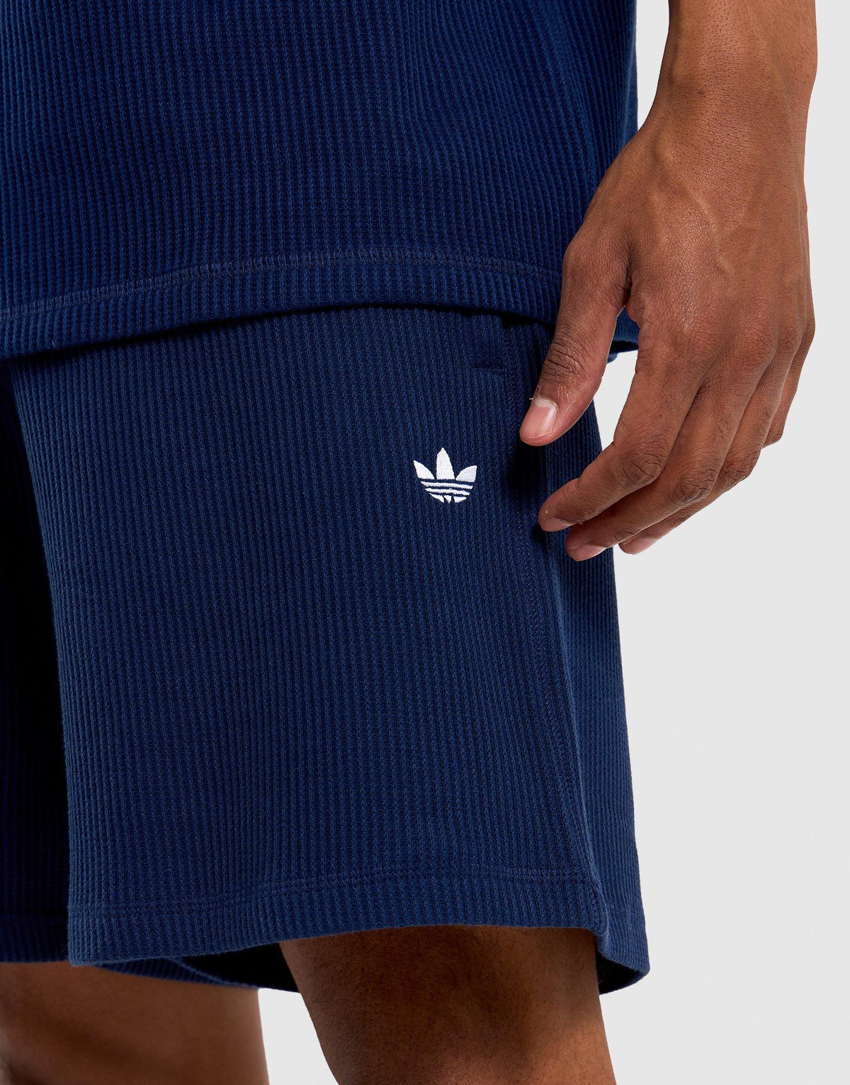 Trefoil Essentials Waffle Shorts