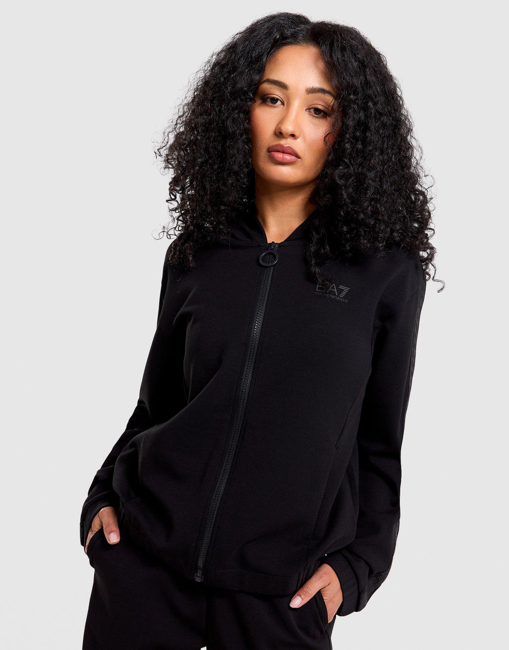 Tape Full-Zip Hoodie