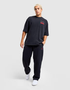 Brooklyn Statement Fleece Open-Hem Pants