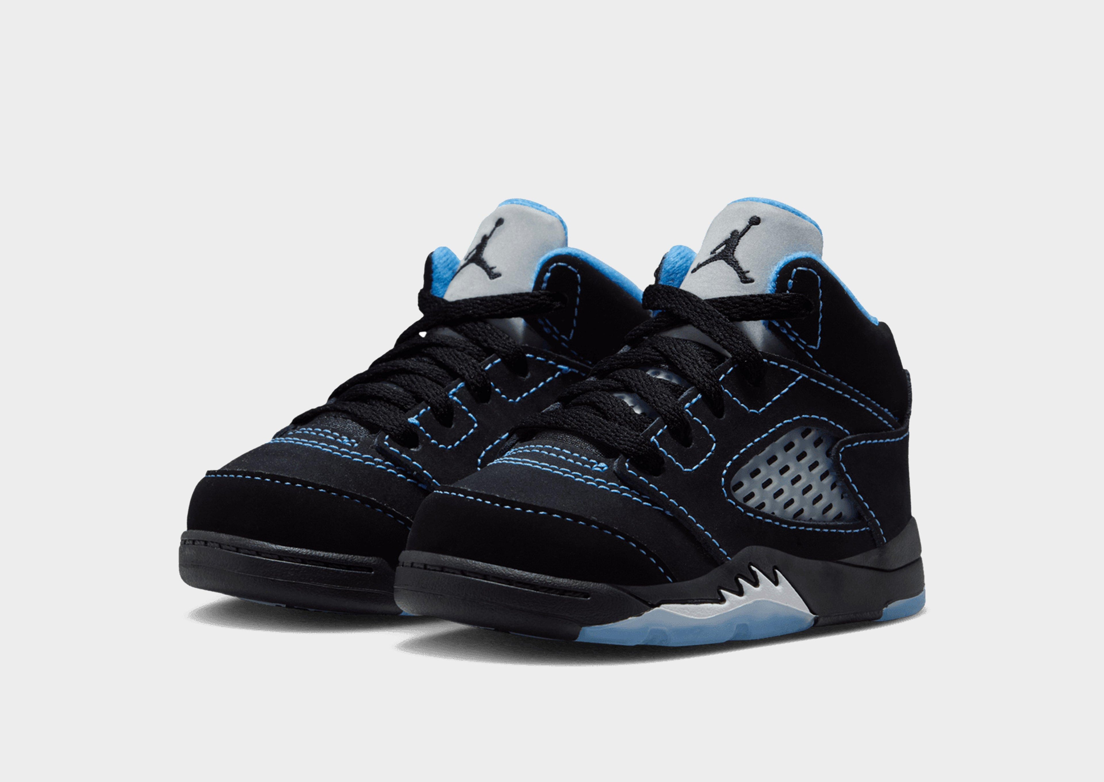 Air 5 Retro 'Black Carolina' Infant's