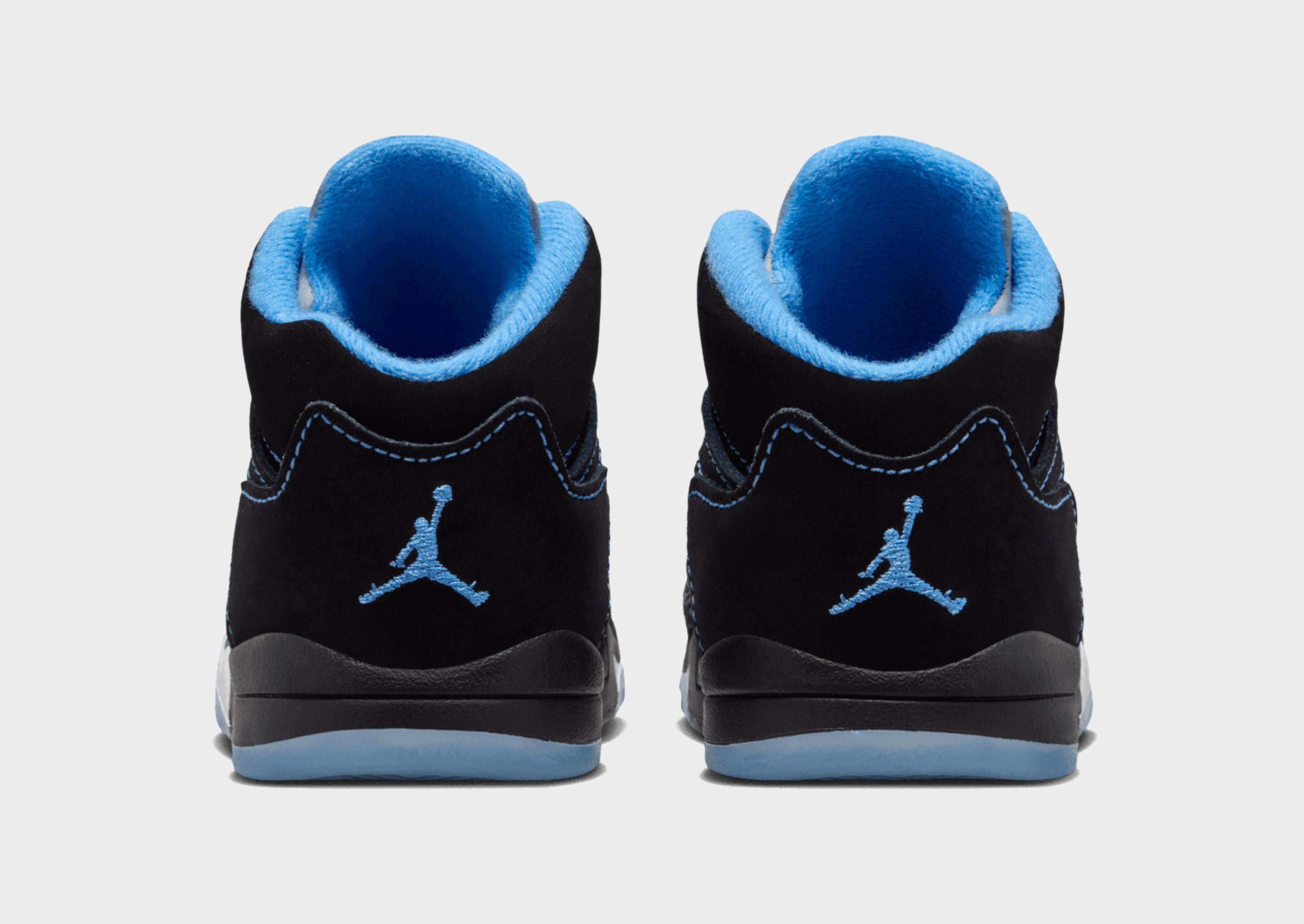 Air 5 Retro 'Black Carolina' Infant's