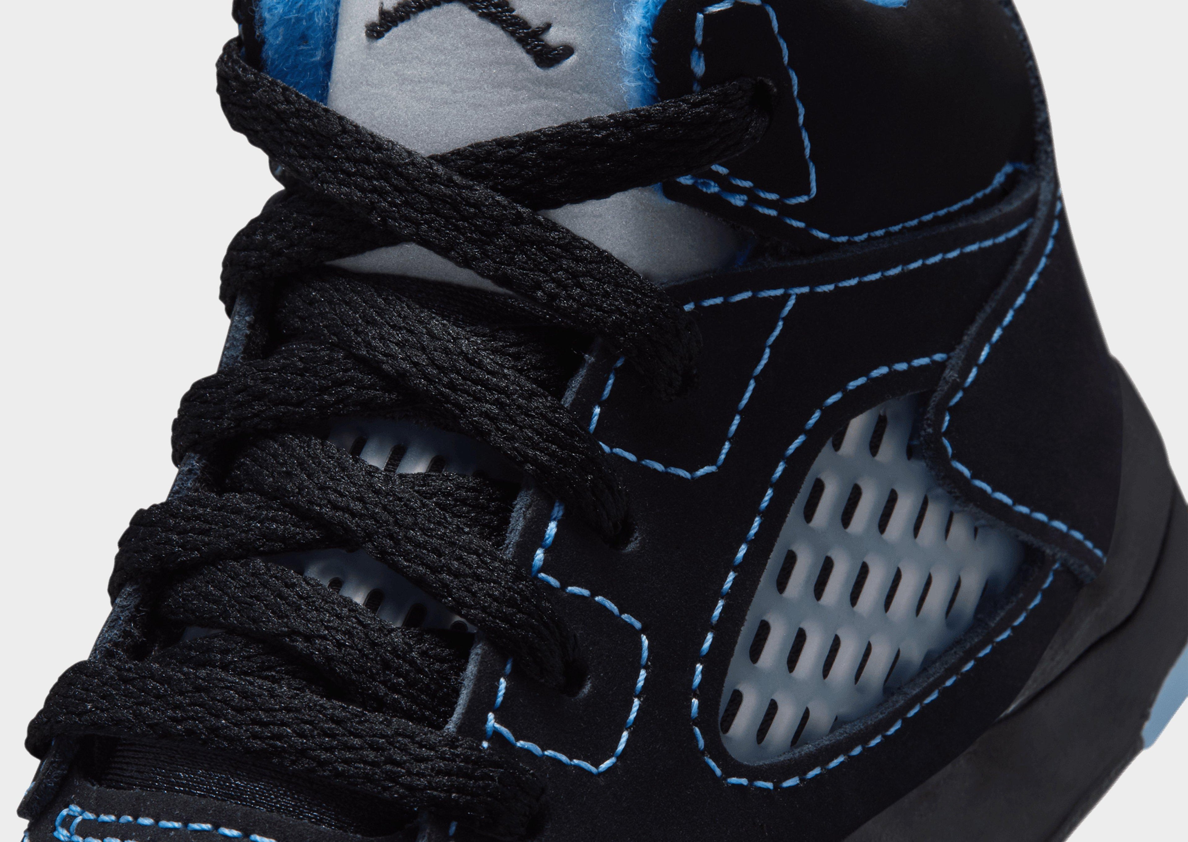 Air 5 Retro 'Black Carolina' Infant's