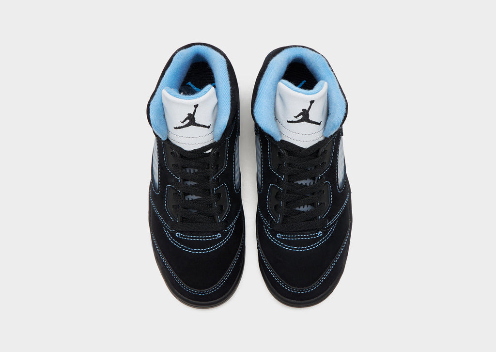 Air 5 Retro 'Black Carolina' Children's