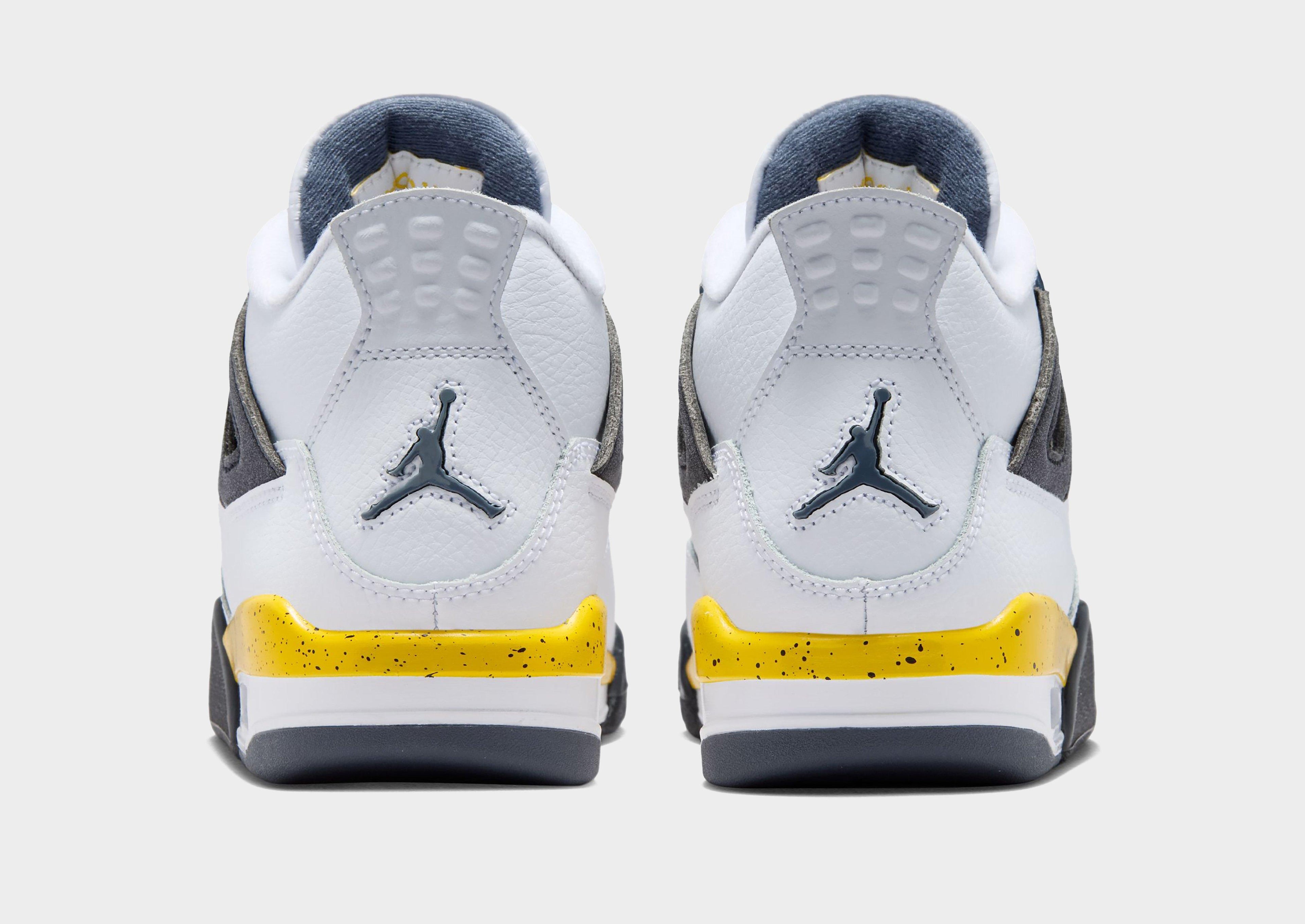 Air 4 Retro 'Tour Yellow' Junior's