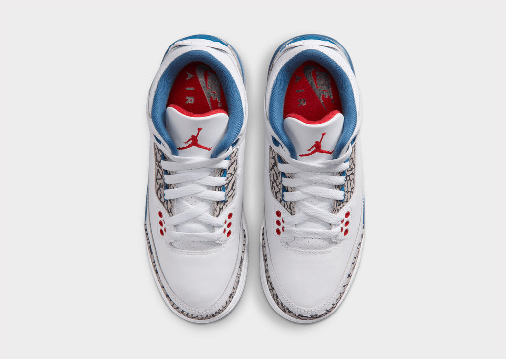 Air 3 Retro 'True Blue' Junior's