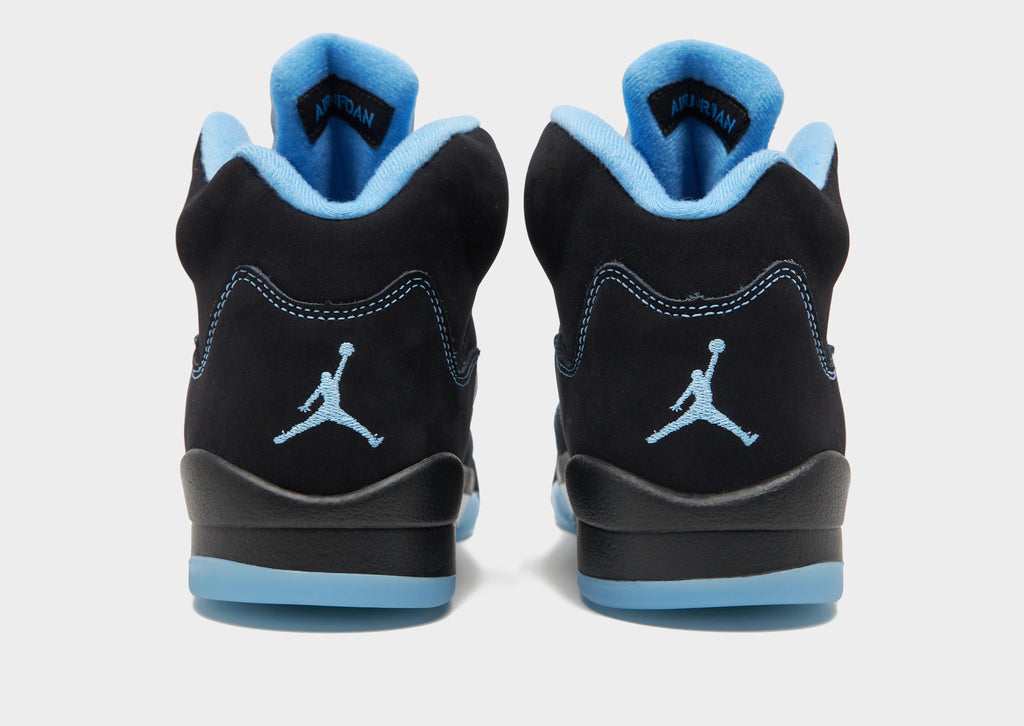 Air 5 Retro 'Black Carolina' Junior's
