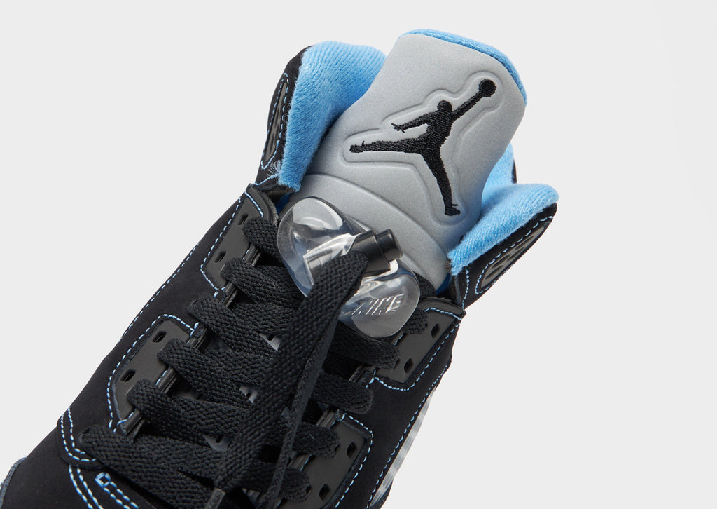 Air 5 Retro 'Black Carolina' Junior's
