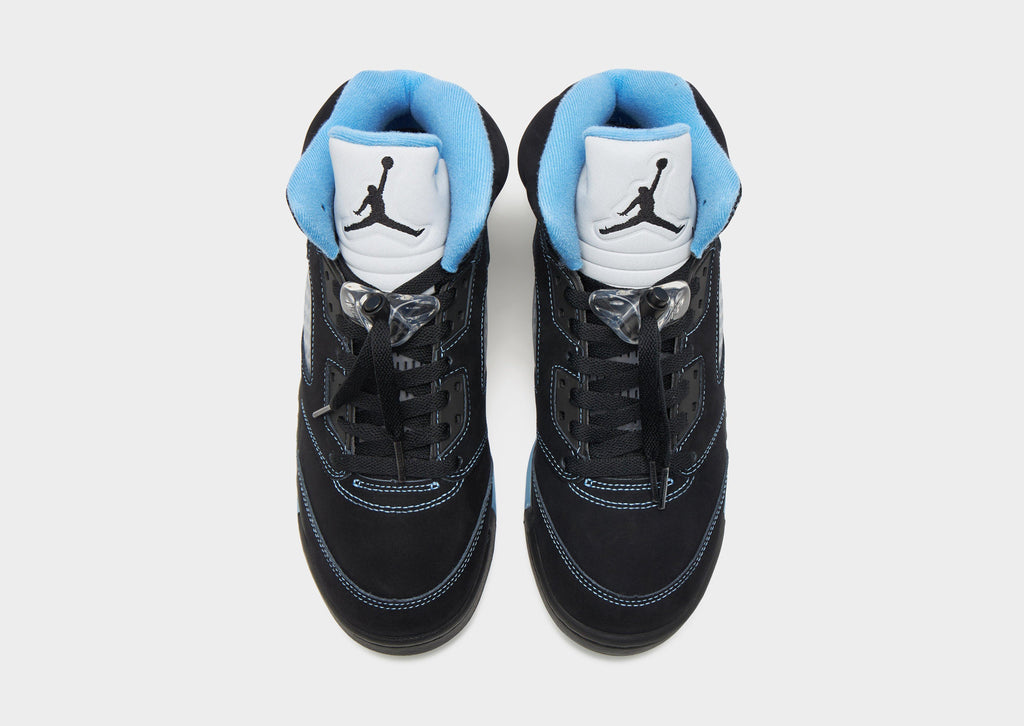 Air 5 Retro 'Black Carolina' Junior's