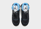 Air 5 Retro 'Black Carolina' Junior's
