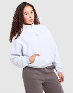 1/4 Zip Track Top Junior's