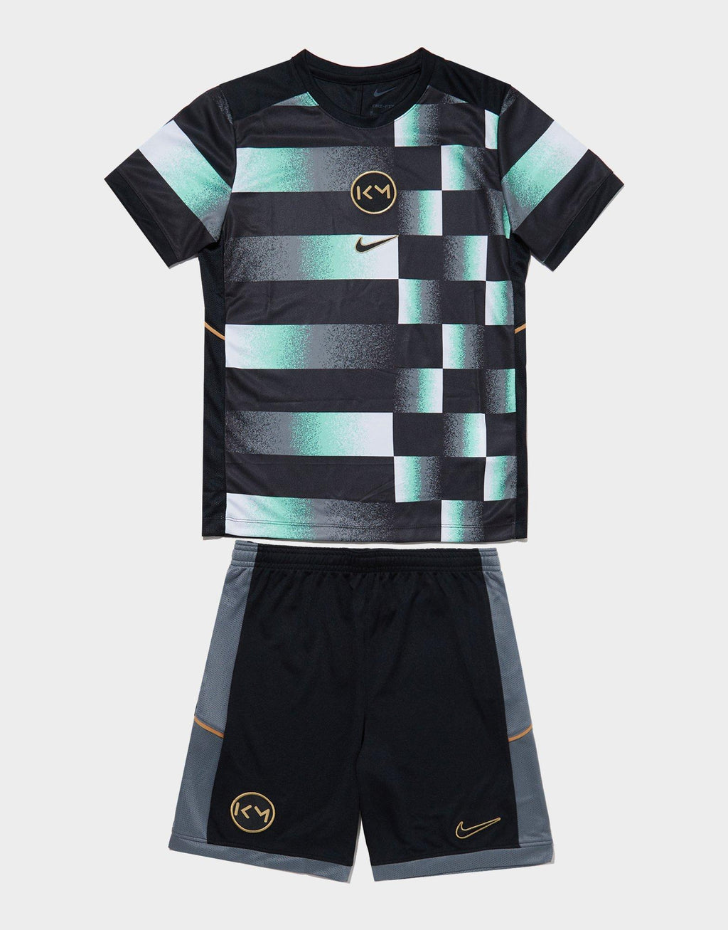 Mbappé Academy Dri-FIT Football T-Shirt/Shorts Sets Junior's