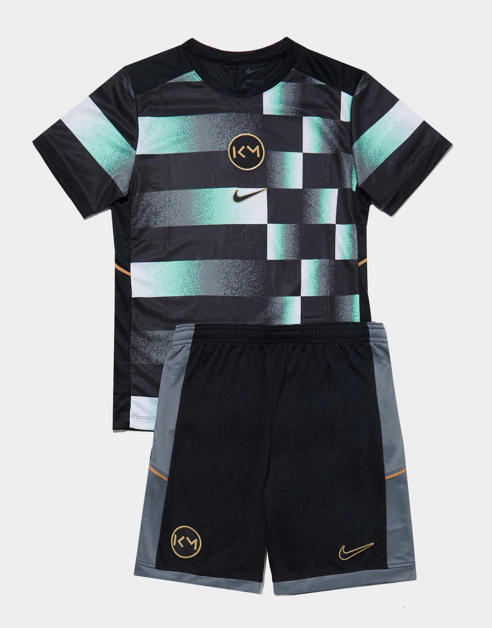 Mbappé Academy Dri-FIT Football T-Shirt/Shorts Sets Junior's