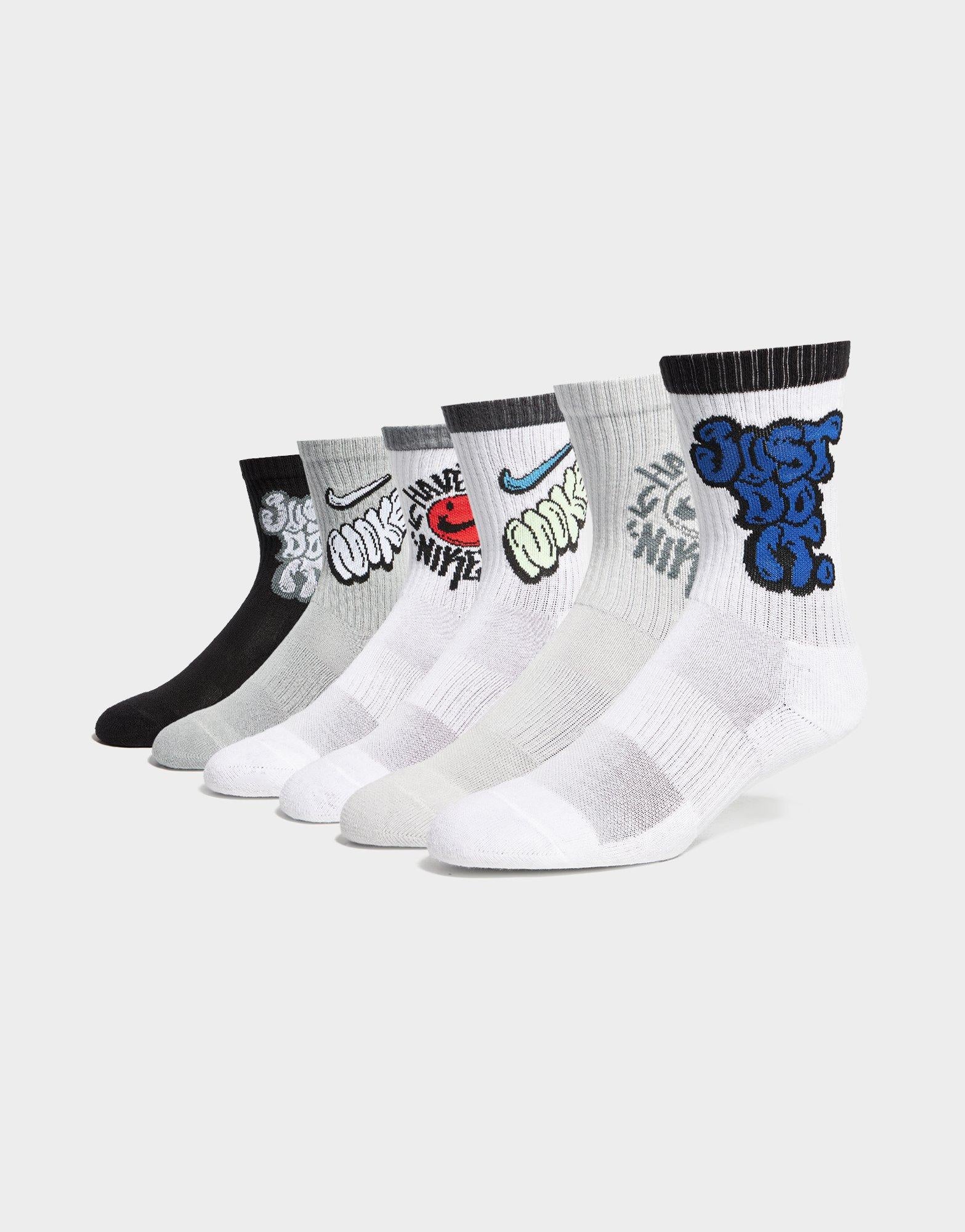 Everyday Crew Socks (6 Pack) Junior's