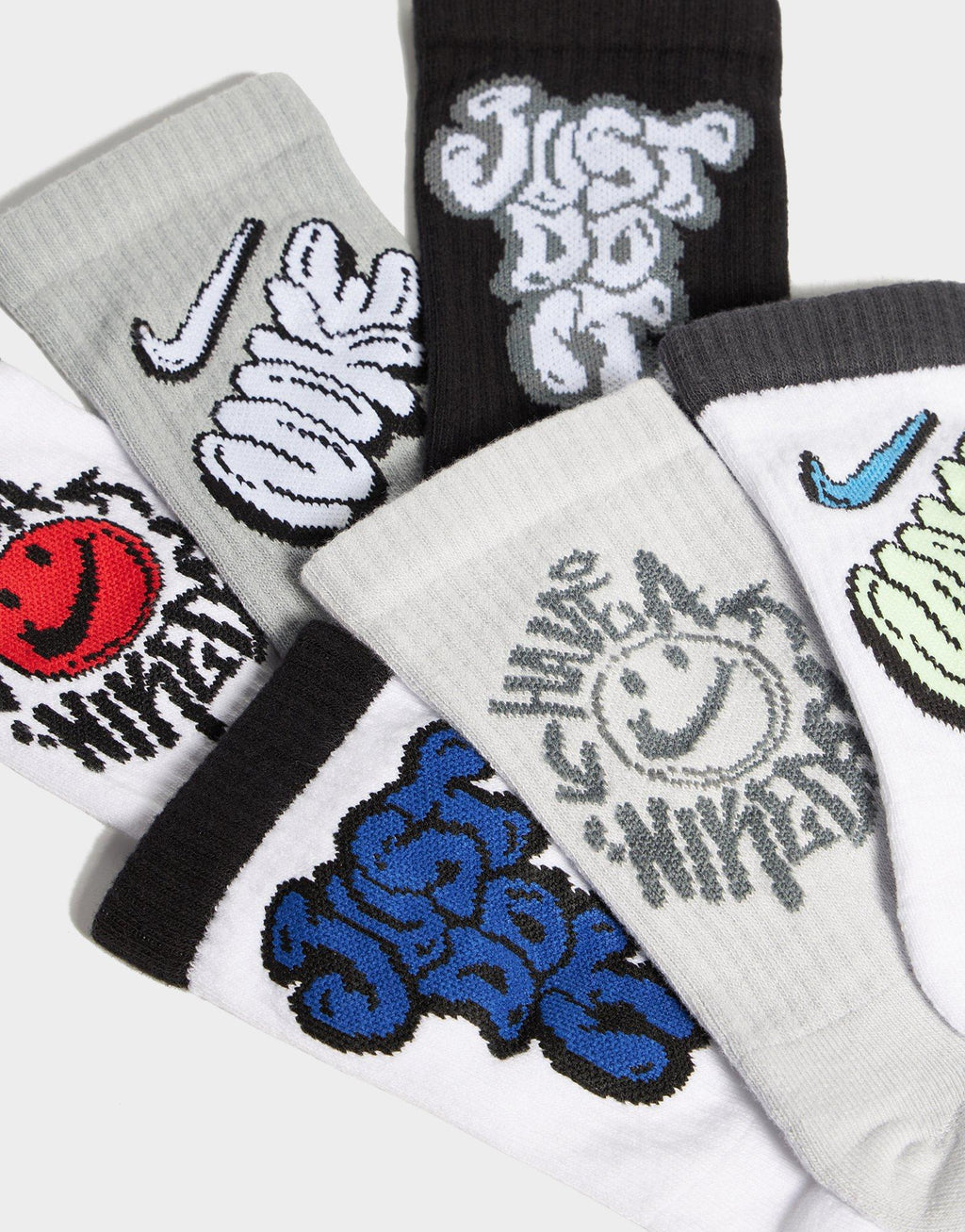 Everyday Crew Socks (6 Pack) Junior's