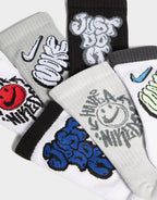 Everyday Crew Socks (6 Pack) Junior's