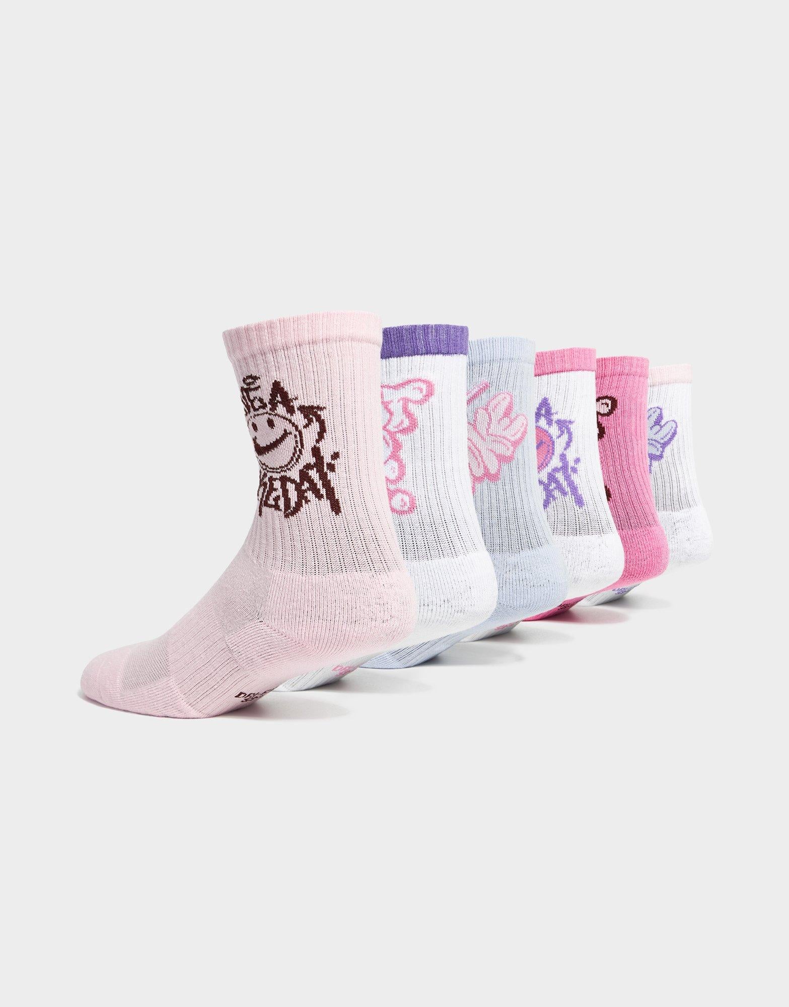 Everyday Cushioned Crew Socks (6 Pairs)