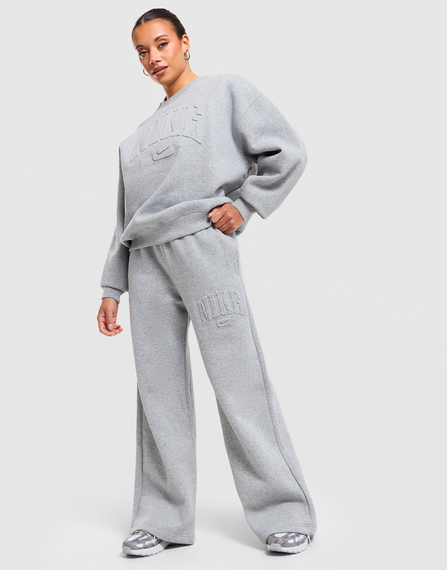 Studio Fleece Medium Weight Mid-Rise Wide-Leg Pants