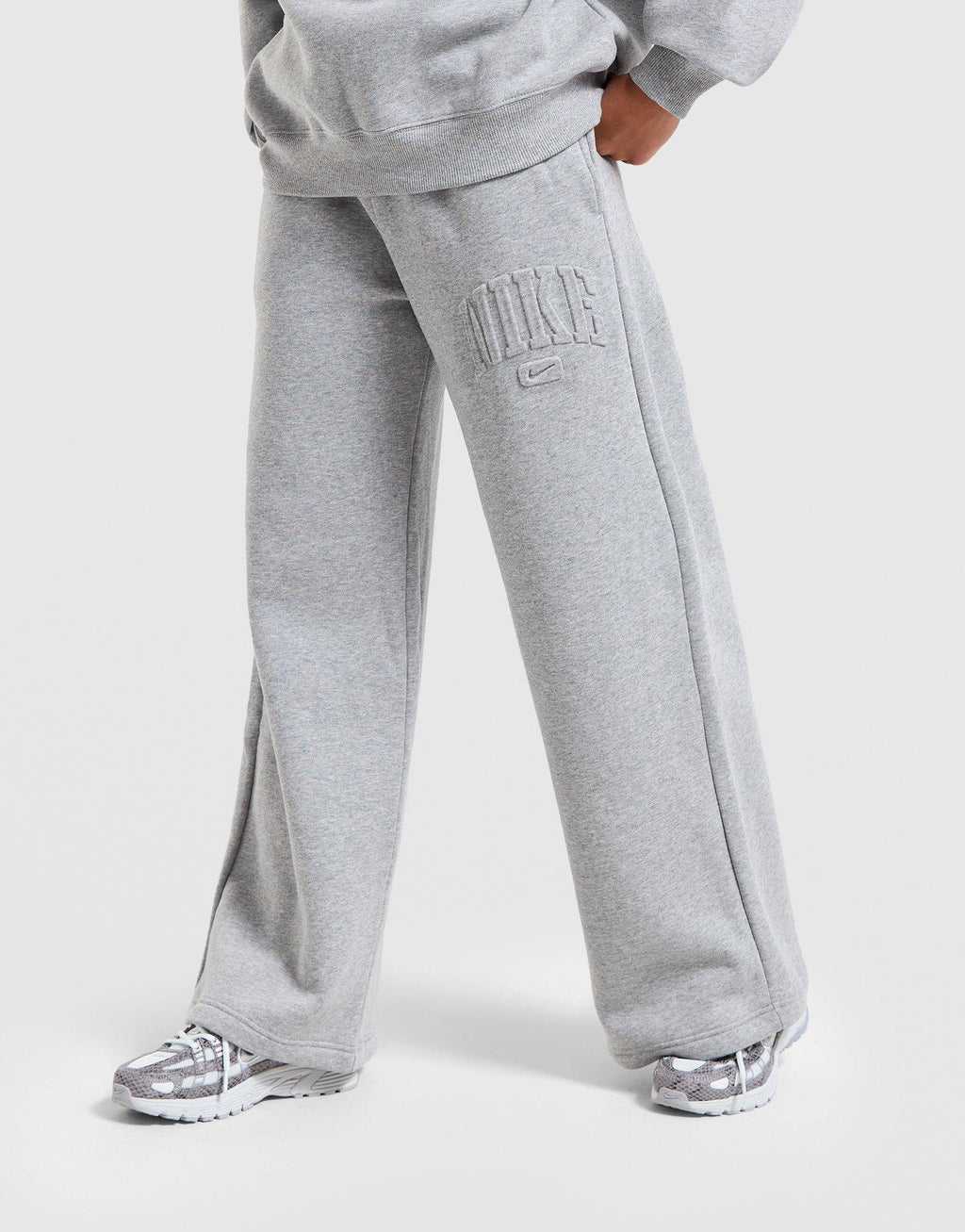 Studio Fleece Medium Weight Mid-Rise Wide-Leg Pants