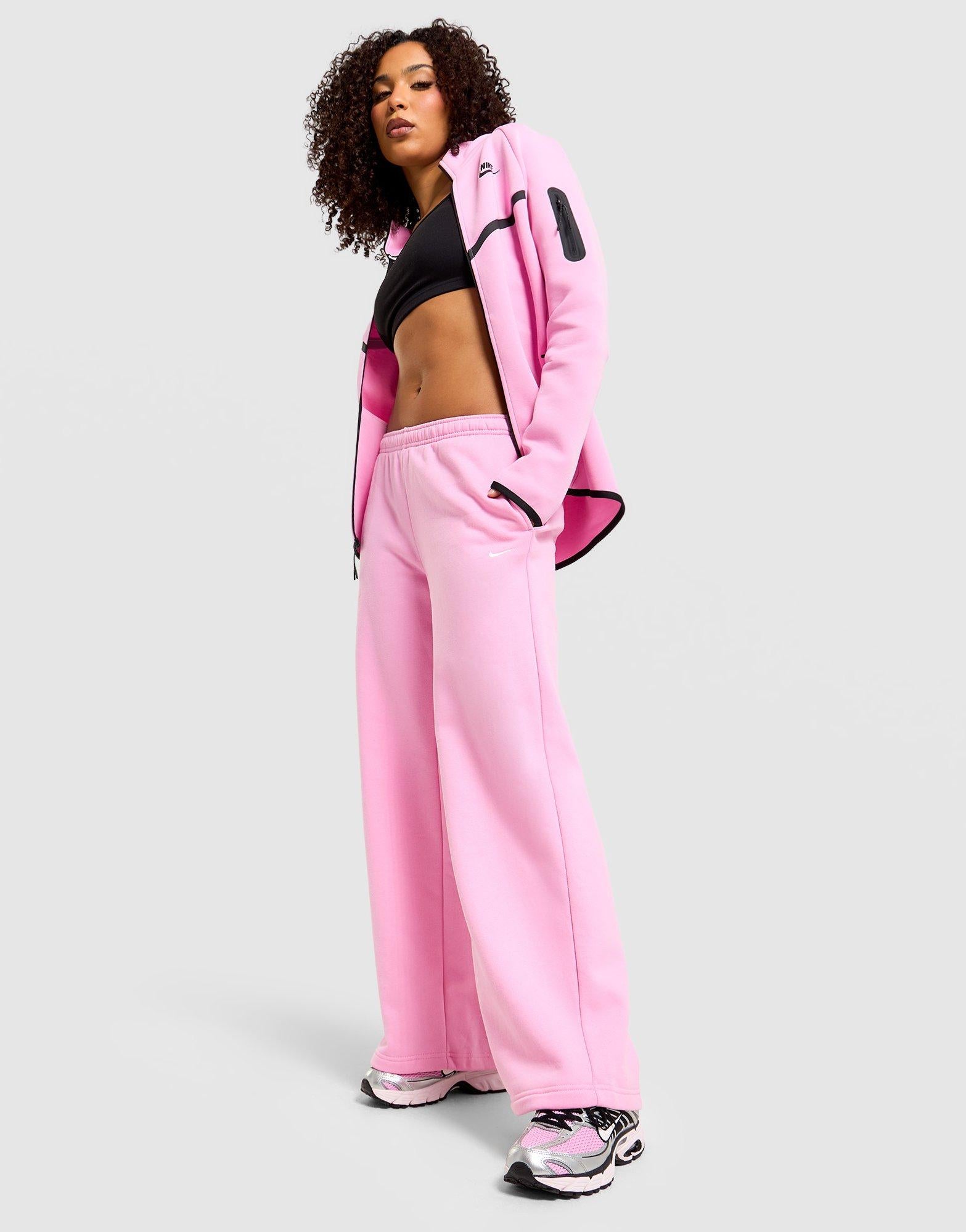 Studio Fleece Wide-Leg Pants