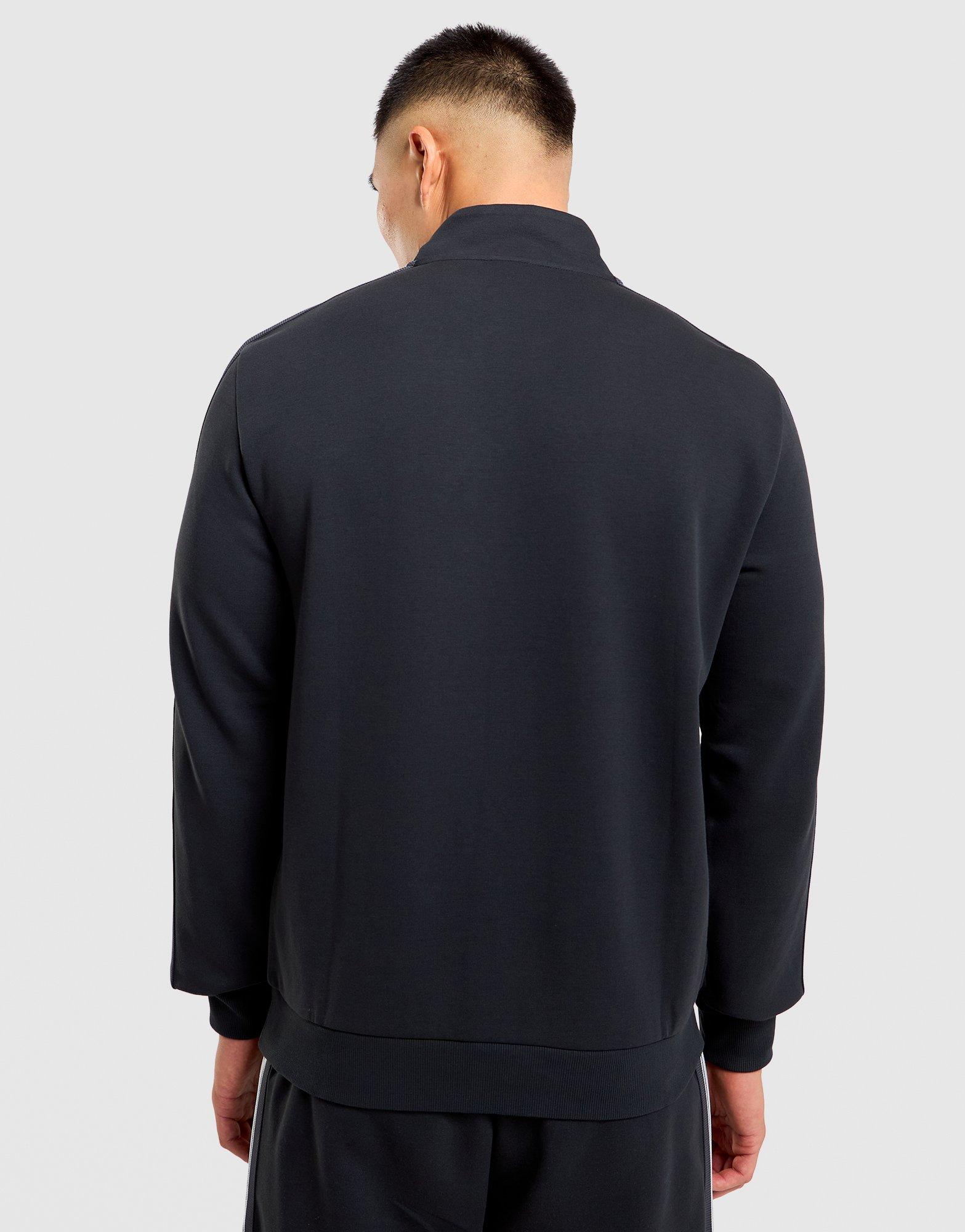 1/4 Zip Logo Track Top