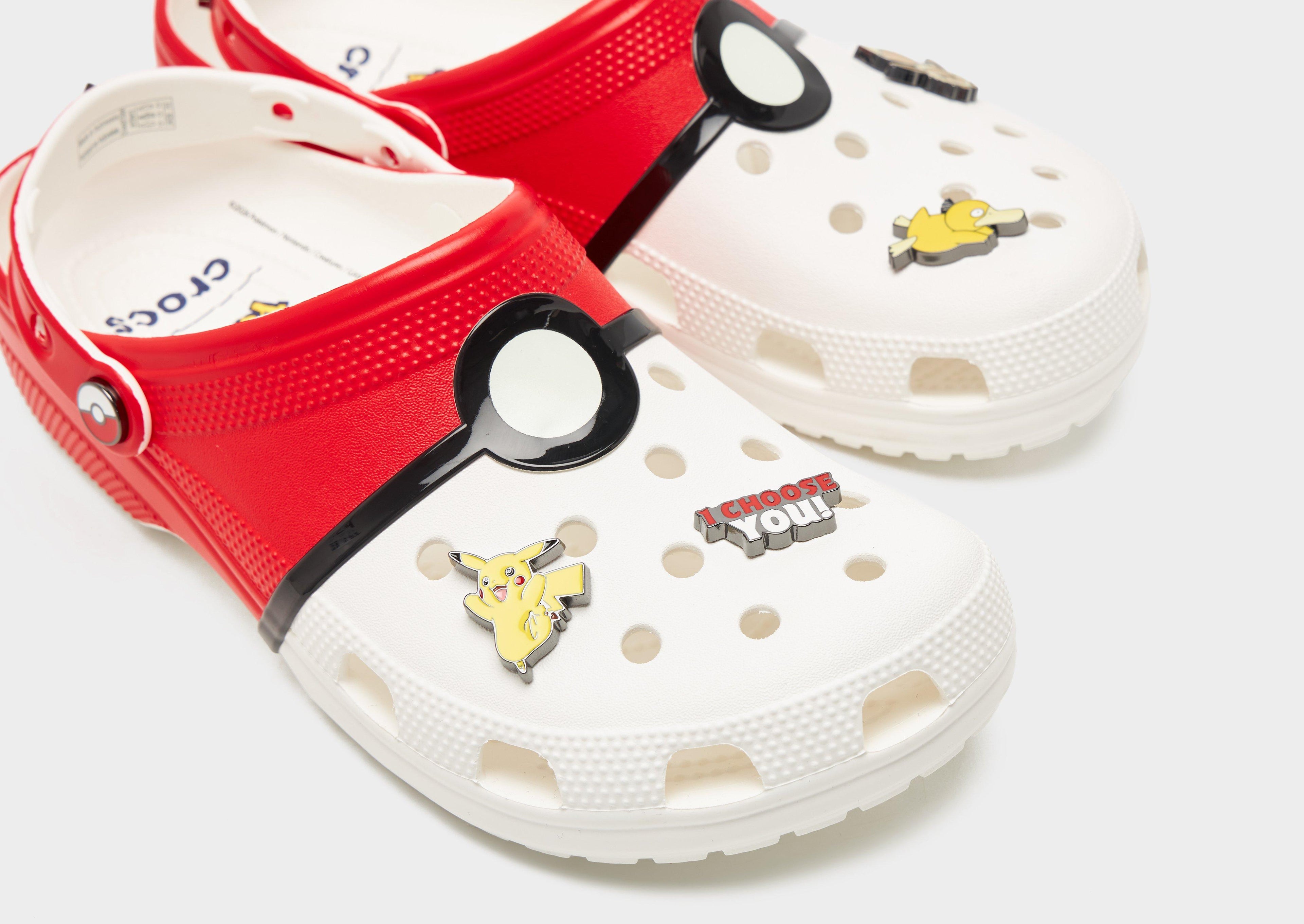 Classic Clogs 'Pokemon Poke Ball'
