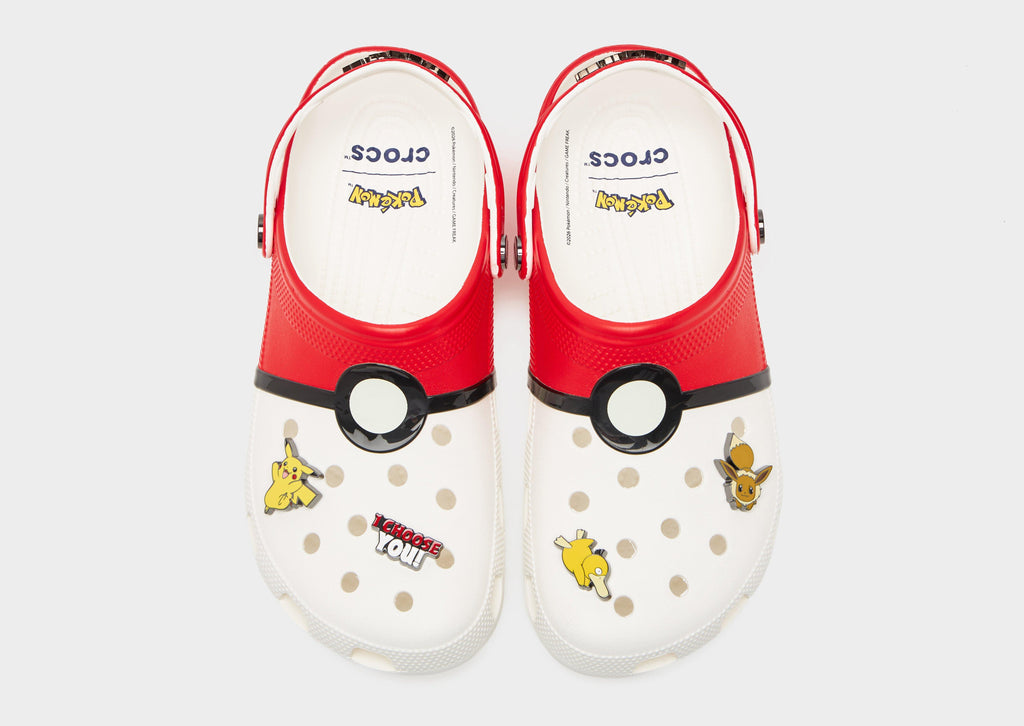 Classic Clogs 'Pokemon Poke Ball'