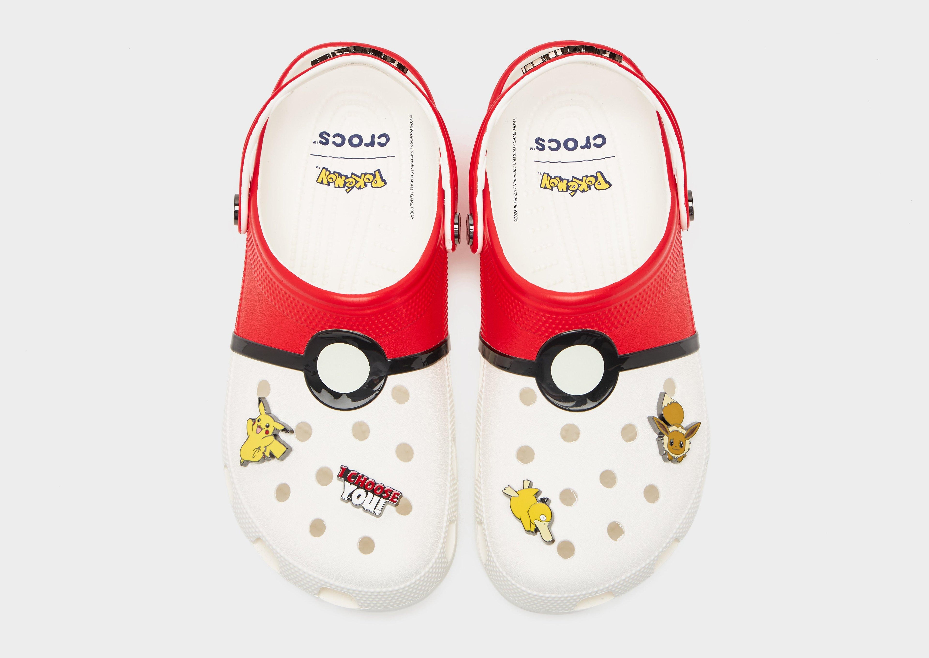 Classic Clogs 'Pokemon Poke Ball'