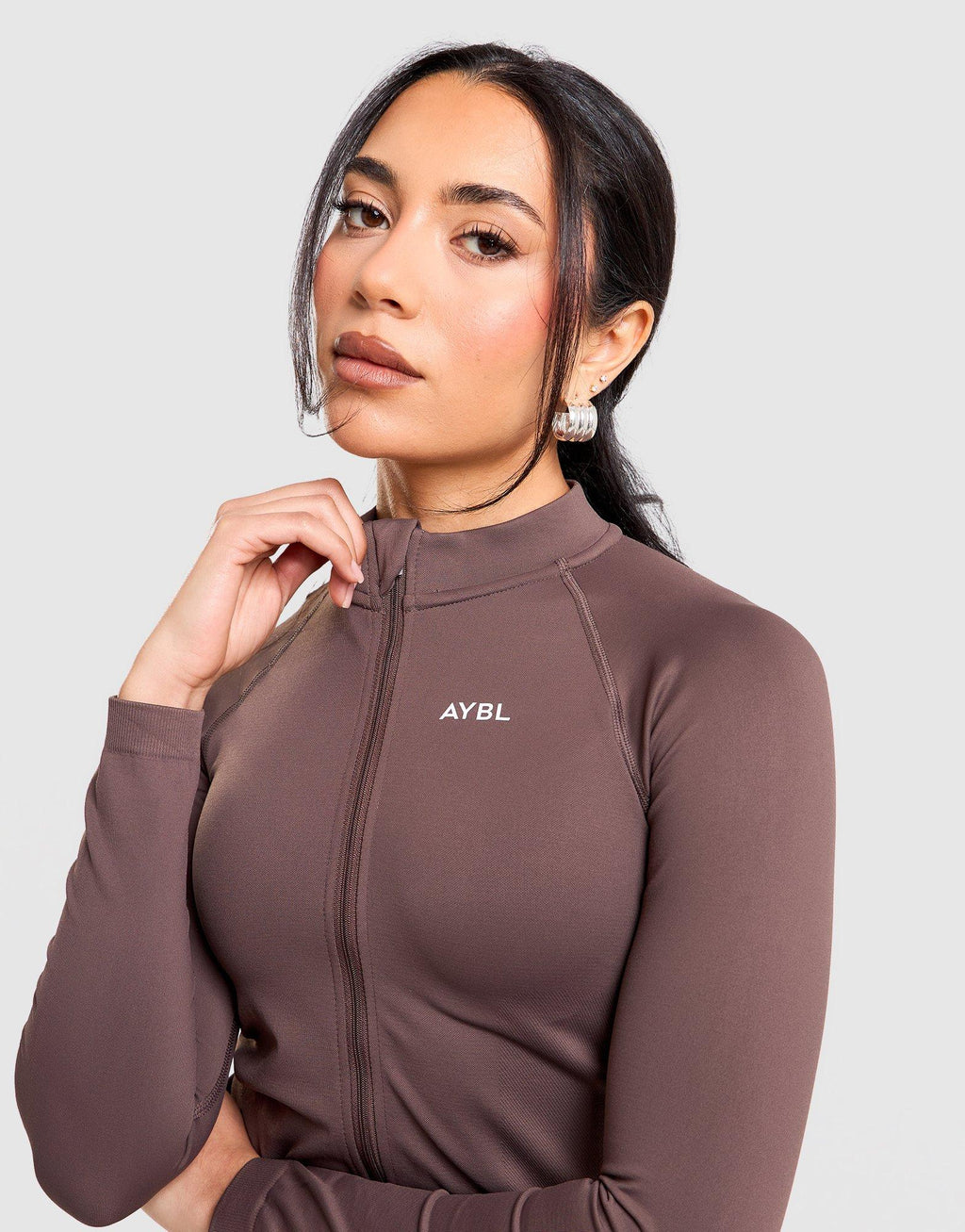 Enhance Full-Zip Top