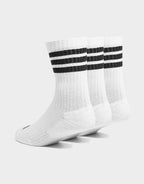 3-Stripes Cushioned Crew Socks (3 Pack)