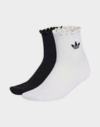 Ruffle Quarter Socks