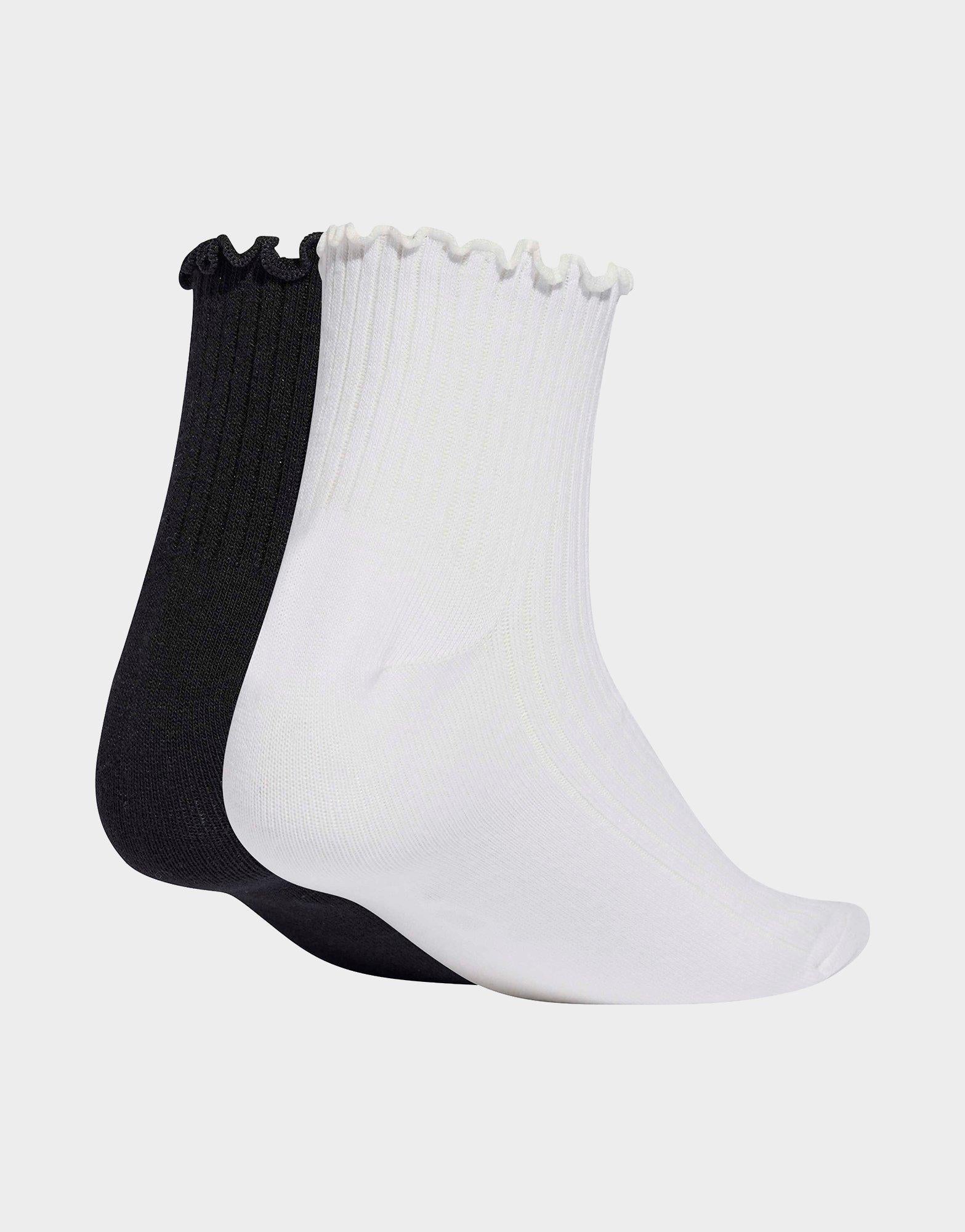 Ruffle Quarter Socks