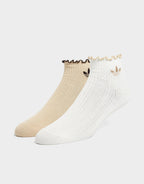 Ruffle Quarter Socks