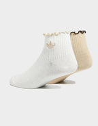 Ruffle Quarter Socks