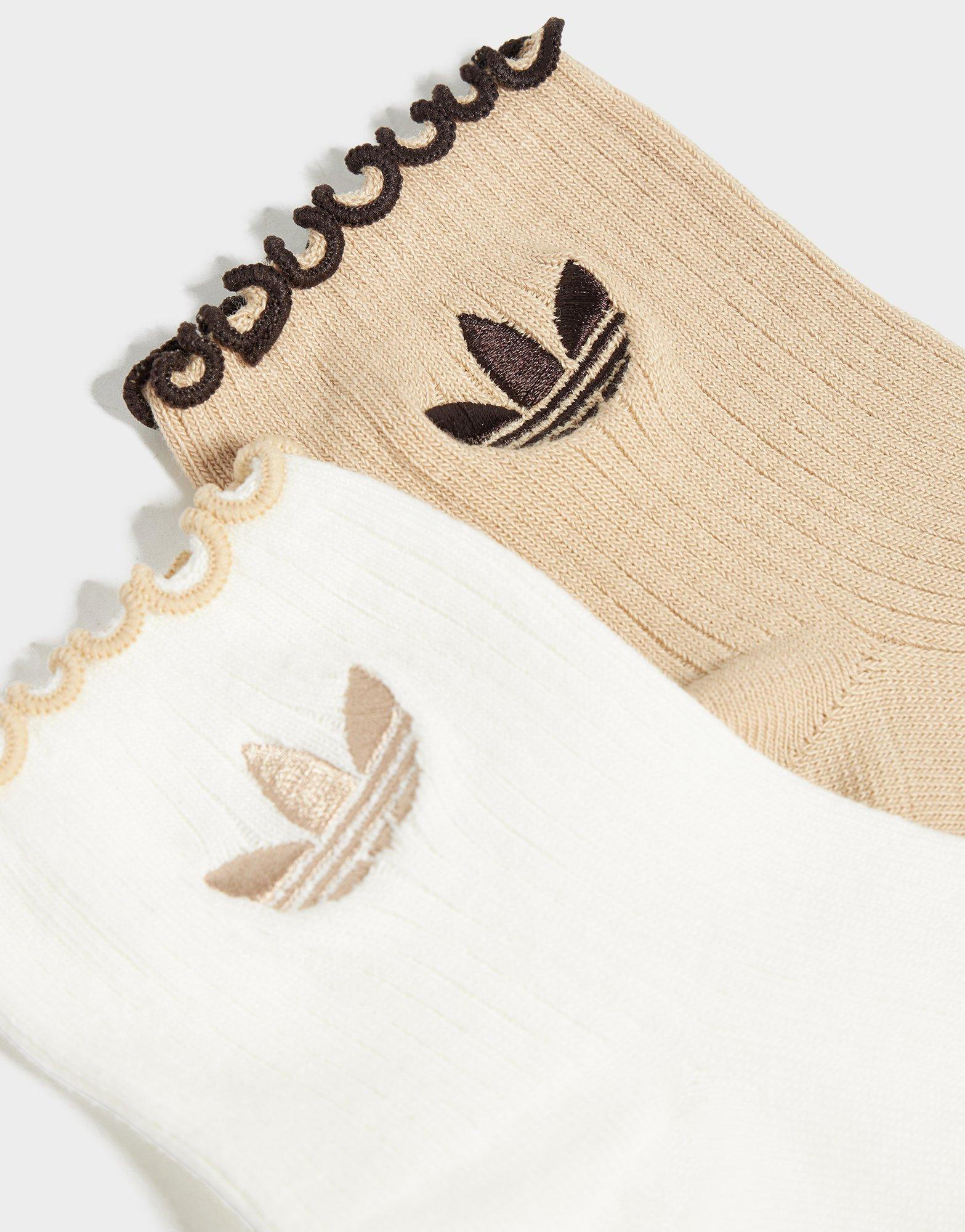 Ruffle Quarter Socks