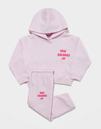 Young Girls Heart Graphic Hoodie/Pant Set Children's