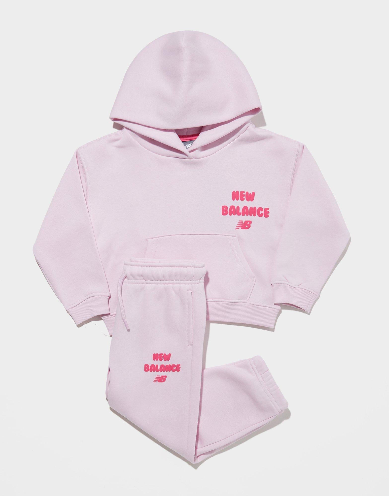 Young Girls Heart Graphic Hoodie/Pant Set Children's