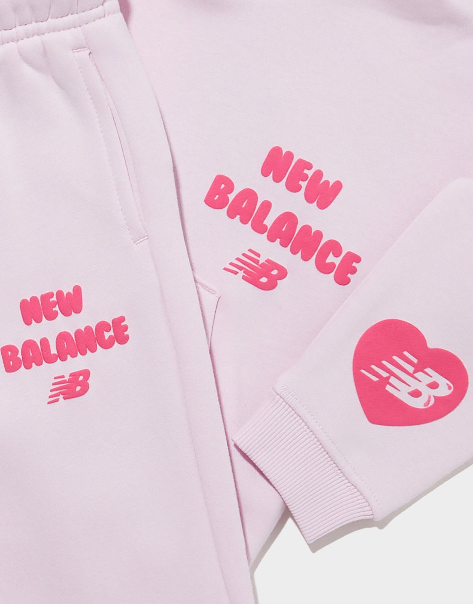 Young Girls Heart Graphic Hoodie/Pant Set Children's