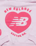 Young Girls Heart Graphic Hoodie/Pant Set Children's