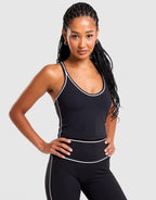 PureLuxe Push-Up Tank Sports Bra