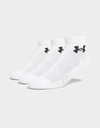 Performance Cotton 3-Pack Quarter Socks Unisex