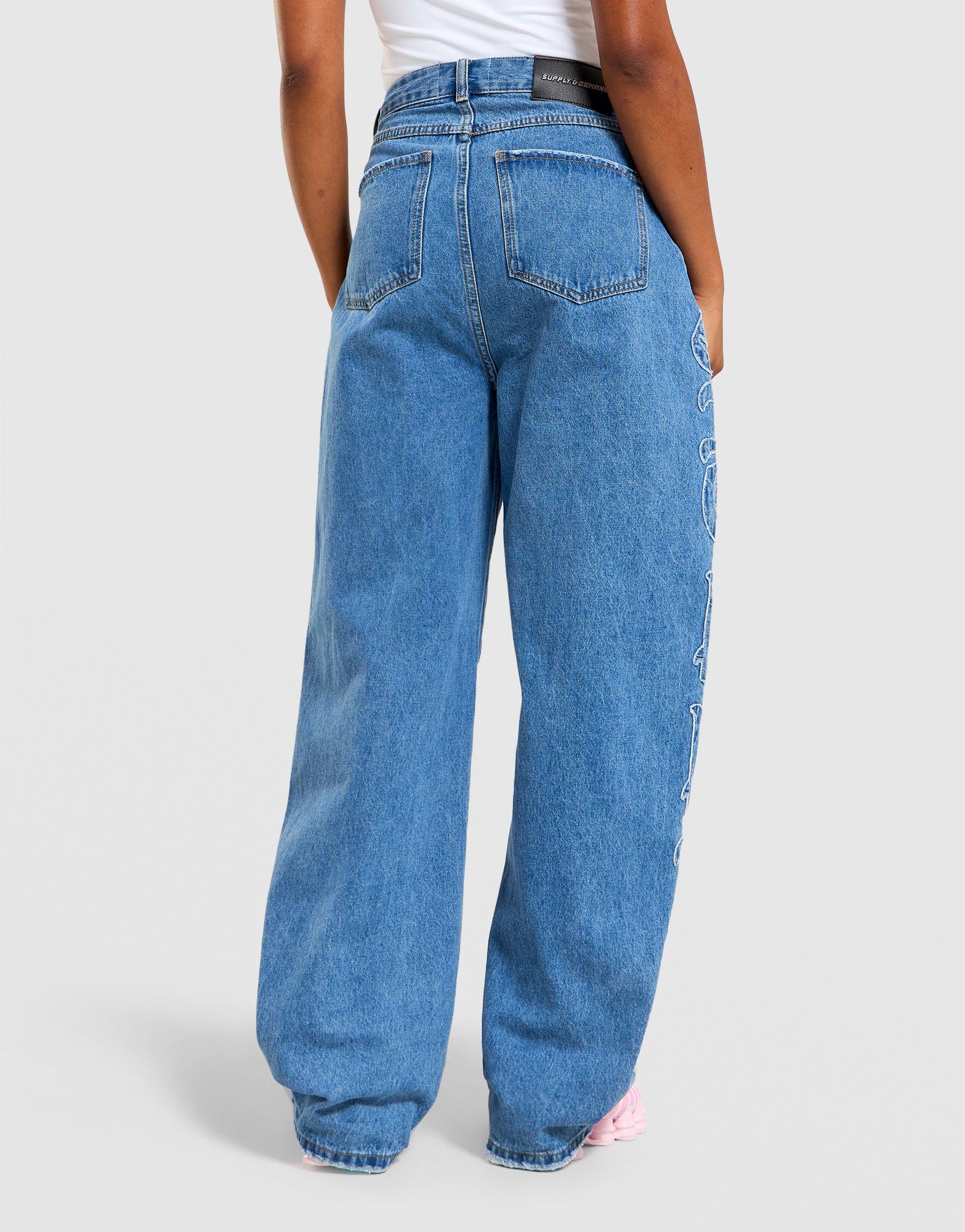 Barrel Denim Pants