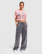 Oversized Mesh Jersey T-Shirt