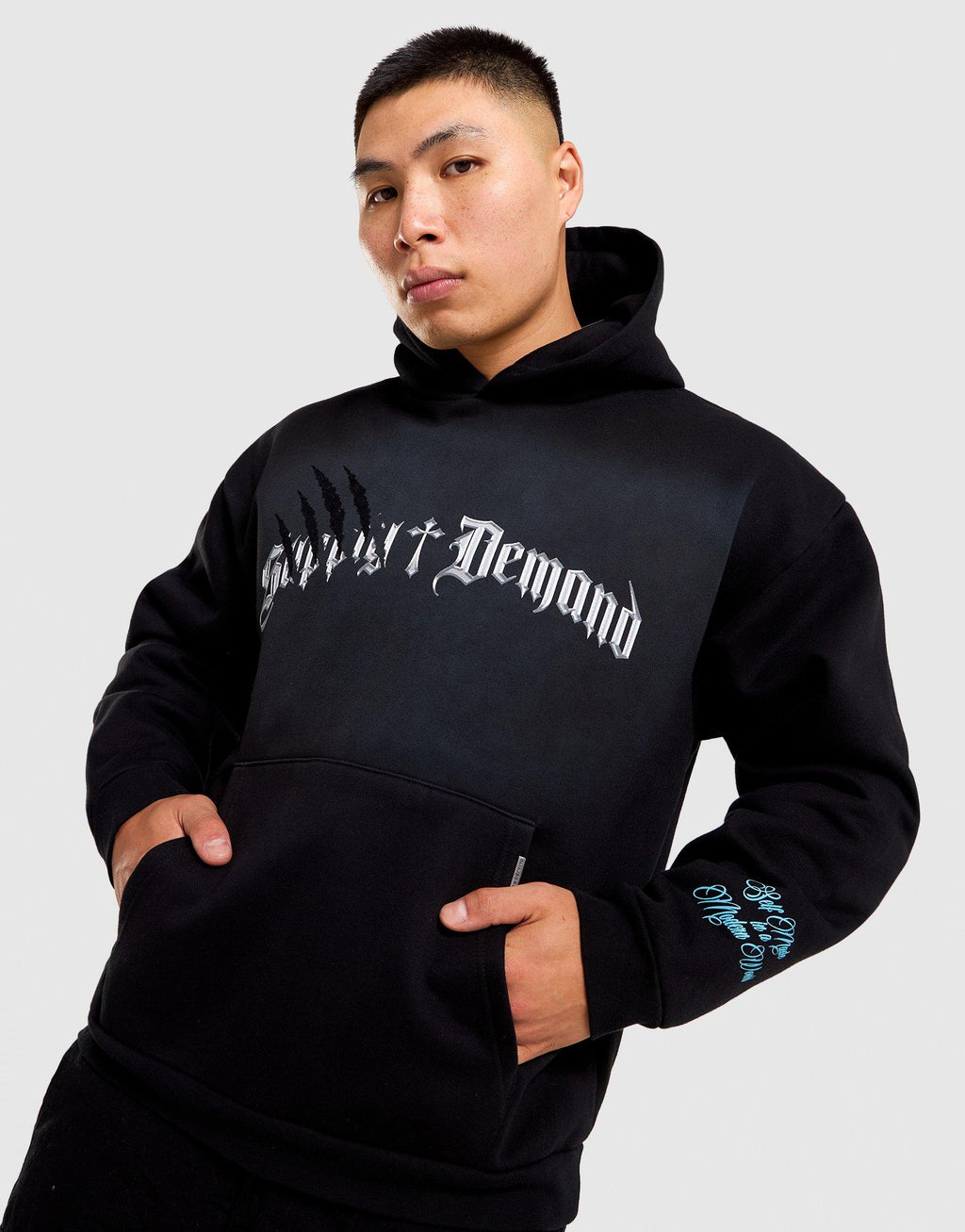 Scratch Leopard Overhead Hoodie