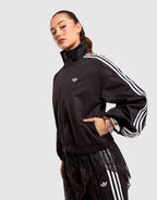 Lace Oversized Archive Track Top