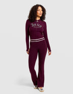 Jersey Lace Track Pants